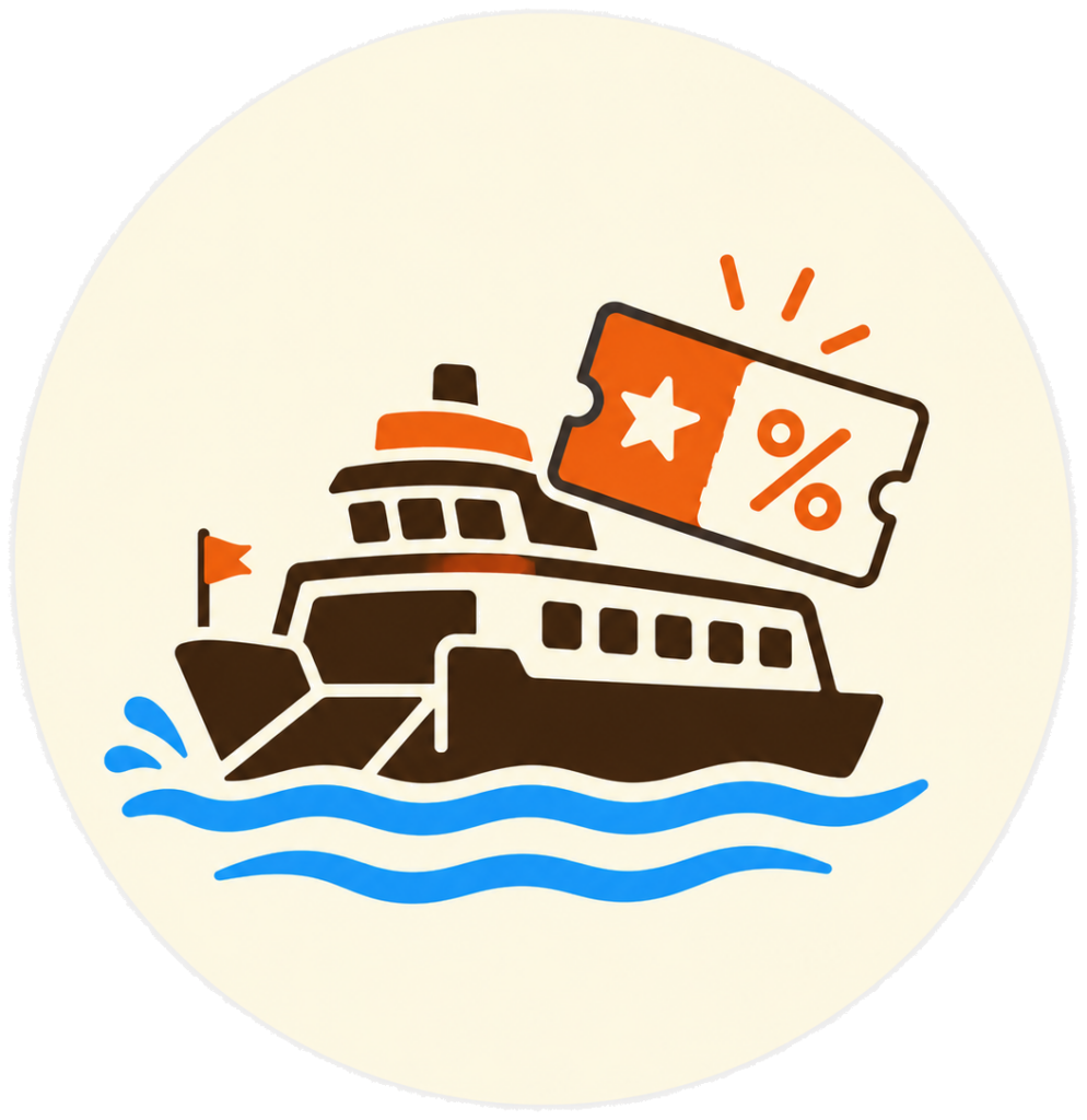sconto arrivo in traghetto icon
